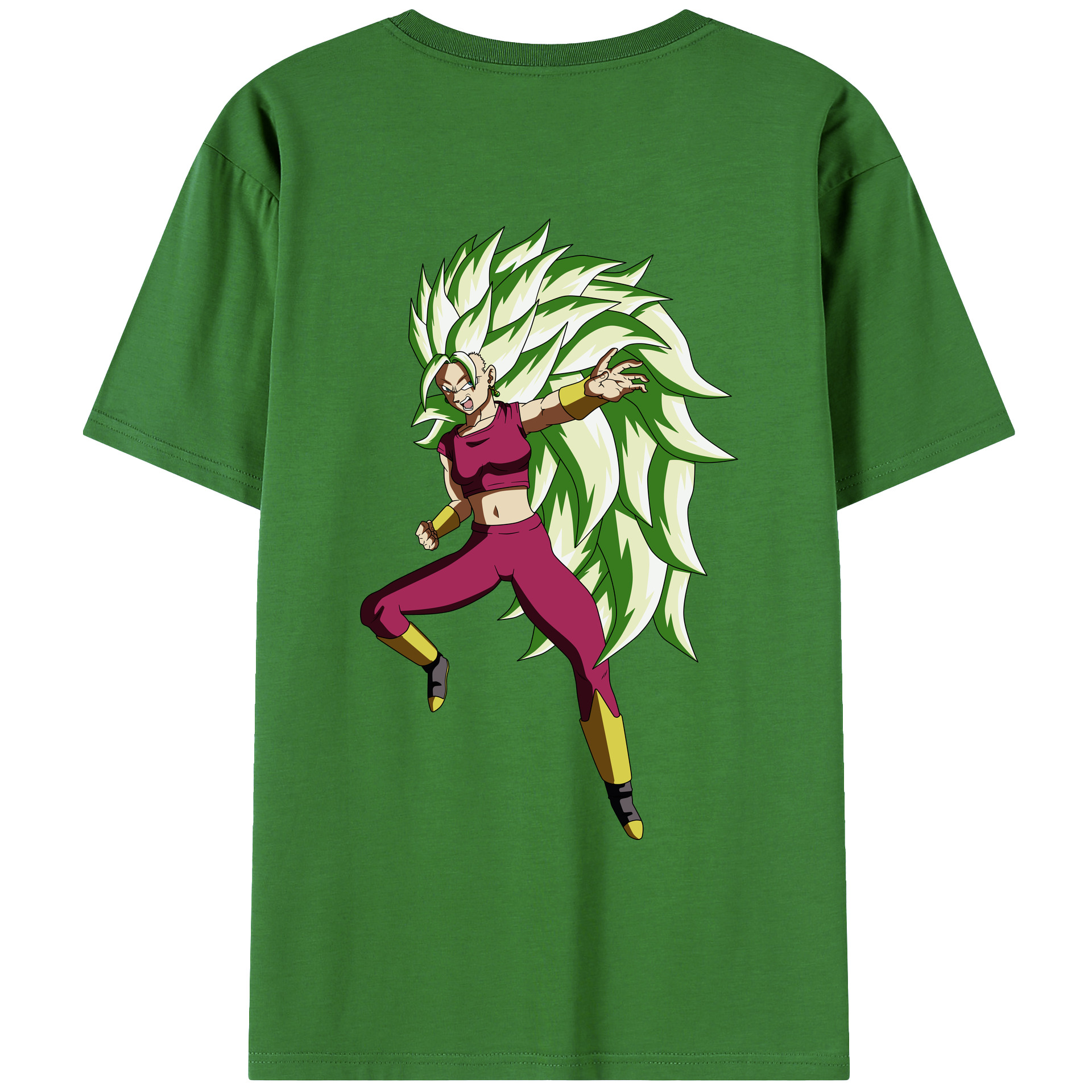 （画像用） ドラゴンボール DRAGON BALL レディース半袖Tシャツ(バックプリント)